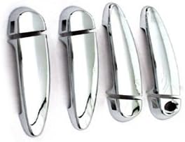 Xtremewarez Chrome Door Handle Cover for BMW E90 3 Series (For Light Package Models)
