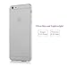 iPhone 6 Case, Poweradd™ [All Around Protection] Ultra thin Premium Flexible and Strong TPU Protective Case for iPhone 6 (4.7-inch) - Translucent Clear