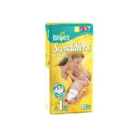 Pampers Swaddlers Diapers 44-pk. - 1