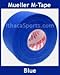 M-Tape Colored Athletic Tape - Blue, 1 Roll