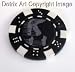 Michael Jackson MOONWALK Las Vegas Casino Poker Chip