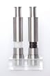 Pump & Grind Salt and Pepper Grinders, Stainless, Set of Two (Chrome)