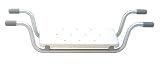 2.8 lbs. Bathtub Bench Shower Board Seat, fits all standard 30 wide bathtub.
