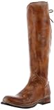 Bed Stu Women's Manchester Knee-High Boot, Tan Rustic/White, 7.5 M US