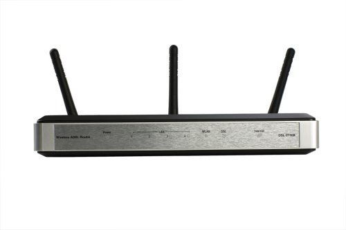 Childrens Toyshop  Computer : D-Link DSL-2740B Wireless N ADSL2+ Modem Firewall Router - 4 built-in 10/100Base-TX switch ports with auto MDI/MDIX support - backwards compatible with 802.11b/g devices - Up to 270Mbps raw data transfer rate