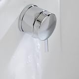 Chrome Plated Freeflow Bath Filler With Pop Up Waste And Overflow