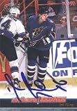 Richard Zednik, Washington Capitals, 2000 Pacific Autographed Card