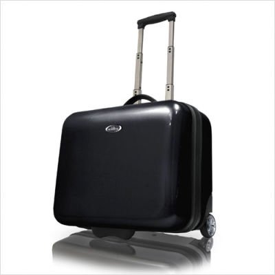 Travelers Choice Royal Black Trvlr Lt Rolling Laptop Briefcase