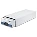 Bankers Box 00302 Stor/drawer steel plus file, check size, 9-1/4x4-3/8x23-1/2, white, 12/ctn