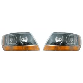 EAGLE EYES PAIR HEADLIGHT LIGHT LAMP (LAR