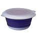 Progressive International 1-1/2 Cup Collapsable Prep Bowl, Blue and White