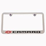 Chevrolet 2010 2011 Camaro Chrome License Plate Frame - High-End by High-End Motorsports