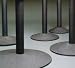 Black Cast Iron Pedestal Table Base - Standard Height - 1 Each - Model MDRBP48RS