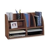 SafcoModelRadiusFront8-CompartmentDeskTop,Mahogany(9417)