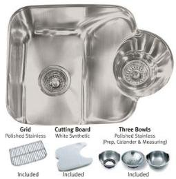 Franke Beach Series BBX160 24in Undermount Double Bowl Stainless Steel Sink