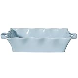 BIA Cordon Bleu Wavy Rectangular Baker - Sky (52 oz.)