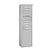Salsbury Industries 3910S-08AFP Free Standing Horizontal 4C Mailbox, Aluminum
