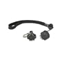 Glo-Toob Lighting 3 Cap Pack for Glo-Toob, Push-Button, Twist on/off, Scuba