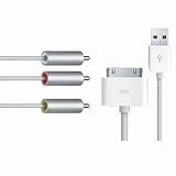iPhoneScout AV Audio und Video Kabel f&uuml;r Apple iPod und iPhone 3G