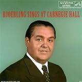 Bjorling Sings at Carnegie Hall