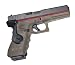Glock 17 - 37 Polymer Overmold Rear Activation Md: LG-617