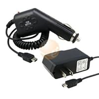 Cell Phone Car + Wall Charger for Motorola Razr Razor V3 Eforcity