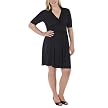 Merona&reg; Plus Johnny Collar Dress - Black
