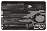Victorinox Swiss Army SWISSCARD Translucent Colors w/Protractor: Victorinox Swiss Army 53937 Onyx