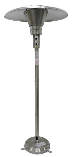 AZ Patio Heaters NG-BURN-SS Commercial Natural Gas Patio Heater