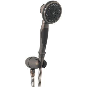 Delta 54613-PT Shower Mount Handshower, Aged Pewter
