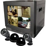 Security Labs 14 Color Quad Observation System With 4 Cameras