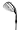 Cleveland CG15 Satin Chrome Wedge (Men's Left-Handed, 54 Degree Loft, Standard Bounce, Traction Steel Shaft)
