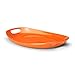 Rachael Ray Serveware 15-Inch Stoneware Oval Platter, Orange