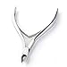 TOOGOO (R) Stainless Steel 1/2 Jaw Single Spring Cuticle Clipper Ingrown Toenail Nipper for Nail Art Manicure Pedicure by Generic