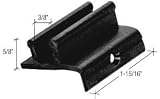 1-15/16 Wide Sliding Shower Door Bottom Guide