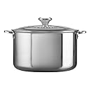Le Creuset Tri-Ply Stainless Steel Saute Pan with Lid, 3-Quart