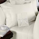 Egyptian Cotton 420TC Sheets, King, Ivory
