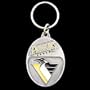 Pittsburgh Penguins Hockey Pewter NHL Keychain