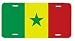 Senegal Senegalese Flag Vanity Auto License Plate