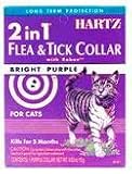 Hartz F&T Cat Collar 13 Purpl