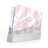 Nintendo Wii Skin and Matching controller skin Boomerang Pink