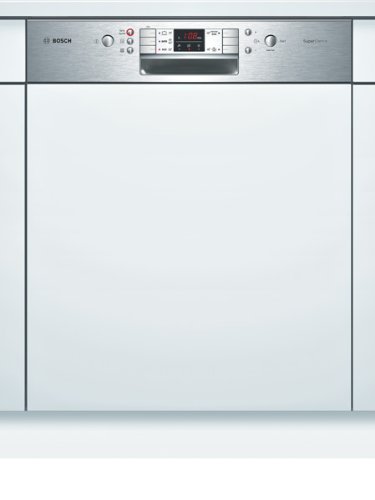 Bosch SMI53M65EU SuperSilence ActiveWater Geschirrspülmaschine / AAA / 10 L / 0.96 kWh / Edelstahl-Blende / Einbaugerät