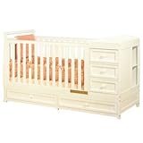 Daphne I Convertible Crib (White) (41