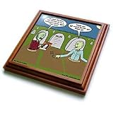Rich Diesslins Funny General Cartoons - Halloween - Zombies are Invited to Michael Jacksons Party - Trivets