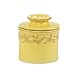 Butter Bell - The Original Butter Bell crock by L Tremain, a Countertop French Ceramic Butter Dish Keeper for Spreadable Butter, Antique Collection, Goldenrod