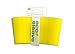 Eco I Am Not a Paper Cup Cup Replacement Protective Heat Sleeve - Yellow Silicone