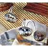 Band of Thunder Shower Curtain Hooks