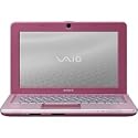 Sony VAIO VPC-W111XX/PC 10.1-Inch Pink Netbook - 2.5+ Hour Battery Life