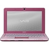 Sony VAIO VPC-W111XX/PC 10.1-Inch Pink Netbook - 2.5+ Hour Battery Life
