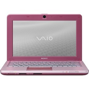 Sony VAIO VPC-W111XX/PC 10.1-Inch Pink Netbook - 2.5+ Hour Battery Life